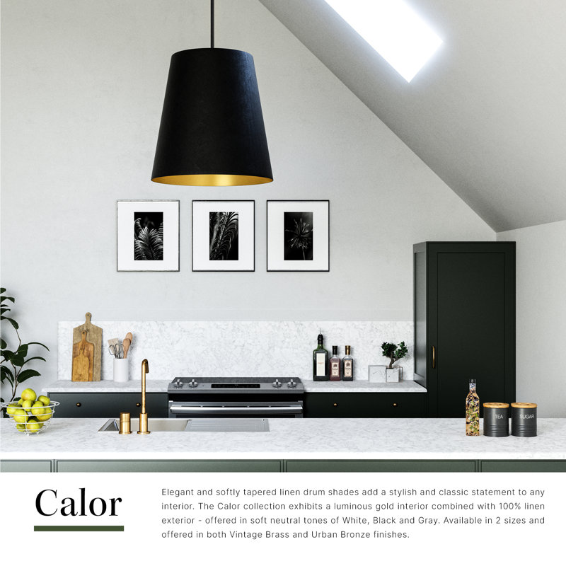 3 - Light Pendant, Black, Black, 71.76" H x 24.88" W x 24.88" D