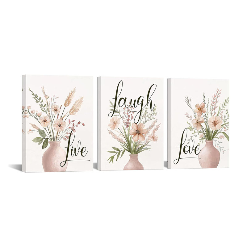3 Piece Wrapped Canvas Print