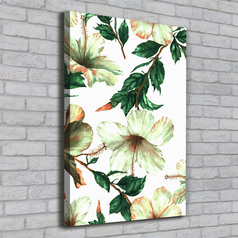 Hibiscus - Wrapped Canvas Print