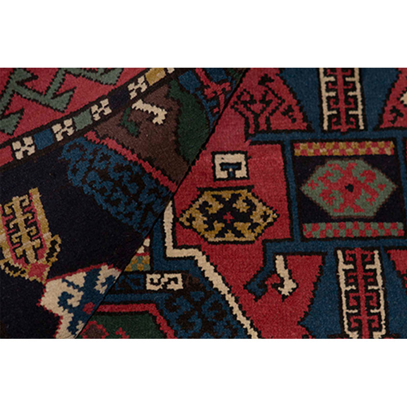 Kazak Wool Oriental Area Rug