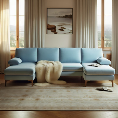 Canapé modulaire rembourré 146,5 po Datura
