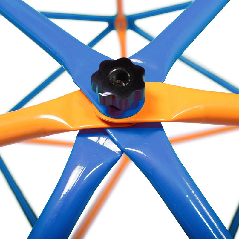 Huicheng 116.9'' W Metal Climbing Dome