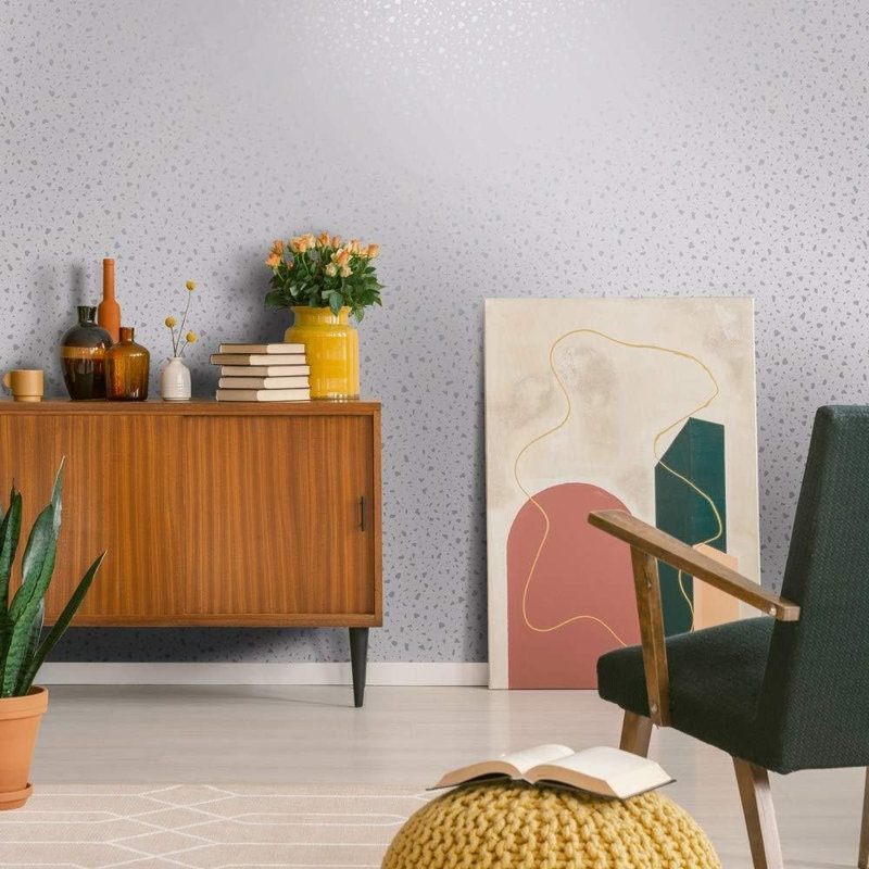 Chandel 10m x 53cm Glitter Wallpaper Roll