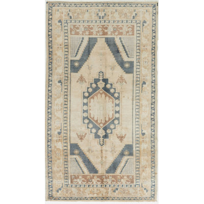 One-of-a-Kind 4'3" X 7'6" Hand Knotted Area Rug