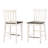 Heppman 8 - Person Solid Wood Top Four Leg Dining Set