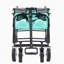 Chariot pliable à roulettes pliable avec roues-112369162