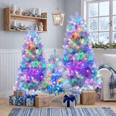 Ensemble de sapin de Noël artificiel pré-illuminé