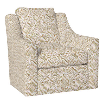 Fauteuil pivotant American Bungalow Nicholas
