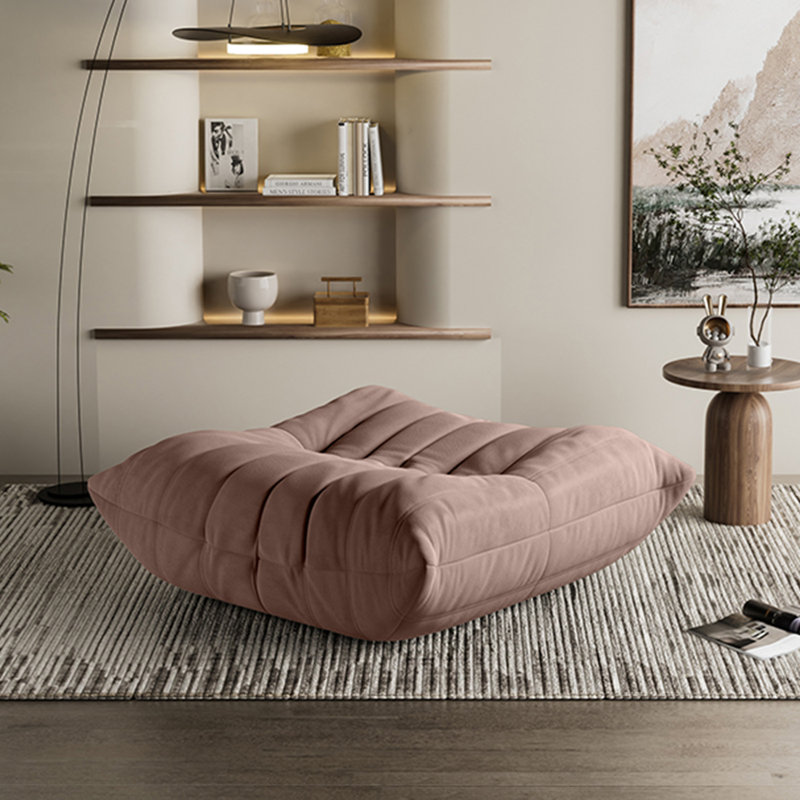 Fauteuil à billes rembourré Eito, Brun clair