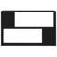 Book Shelf Black Oak 24Cm Engineered Wood-962757075