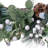Pinecone Eucalyptus Wreath, 20", Green