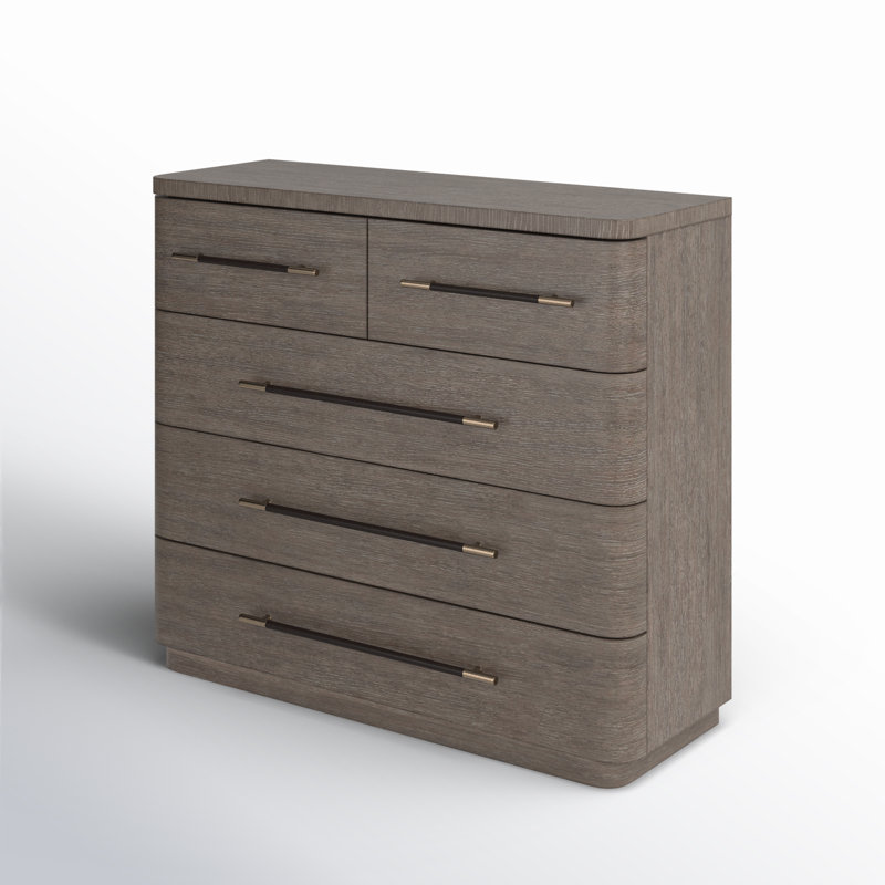 Modern Mood Bachelors Chest, Dark Wood/Mink