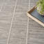 Tapis gris clair en polyester / polypropylène tissé à la machine Ralee-1368754170