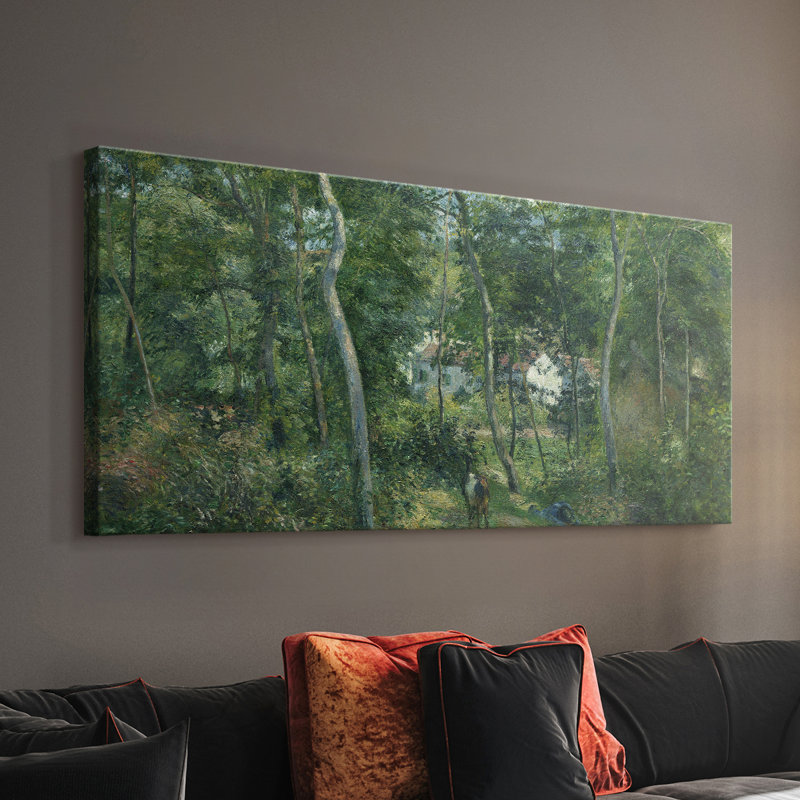 Série paysage - CD XXX - Toile tendue avec châssis - Prêt à accrocher, H 24 po x l 48 po