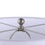 Lampe de table avec base en papier beige P16,1 po x H26 po