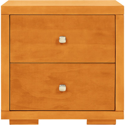 Table de chevet 2 tiroirs en bois