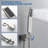 Ceiling Rain Shower System With Tub Spout 3 Function Shower Faucet Set Contain 10 Inch Shower Head And Handheld Shower Trim Kit Valve Cartridge Included-125420917