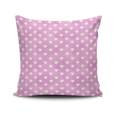Decorative Cushion, 17.0 x 17.0 Inches, 50% Cotton / 50% Polyester, Machine Washable, Ironable, Silicone Filling, Concealed Zip Closure | Soft & Stylish Throw Pillow for Living Room, Bedroom, & Office Décor
