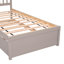 Cadre de lit avec lit gigogne, lit plateforme, lits-1414083615