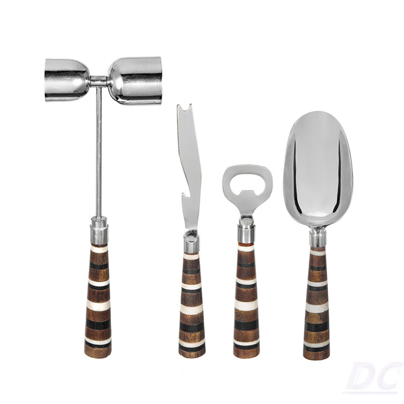 S/4 Barware Tools In Open Face Box