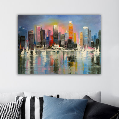 Peinture sur toile tendue