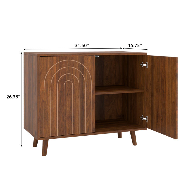Accent Cabinet, Walnut