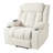 Power Lift Recliner Chair For Elderly,Fabric Lift Chairs For Living Room W/ Extended Footrest,Classic Single Sofa,Home Theater Seat With 2 Cup Holders,Side Pockets,Remote Control