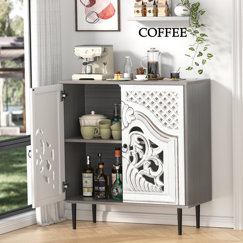 Armoire décorative à deux portes l 31,5 po Elmingham