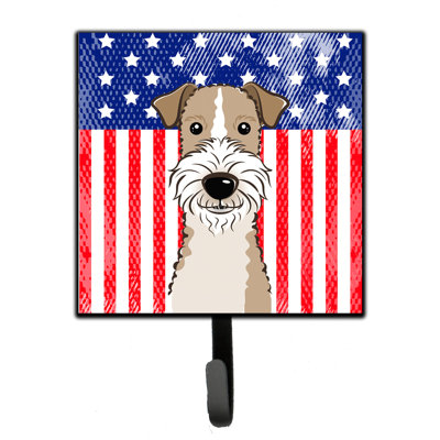 Porte-clés mural Monreal American Flag and Retriever