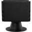 Fauteuil d'appoint pivotant en cuir Quinton-80623750-80623754
