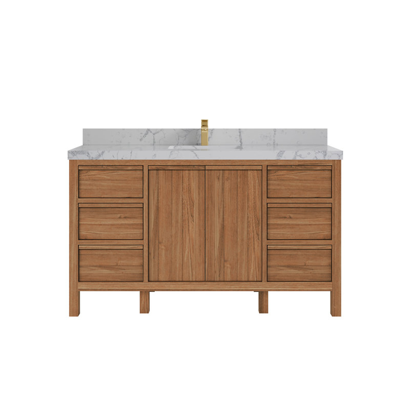 Teck Elizabeth 60 po X P 22 po De salle de bain , Venatino