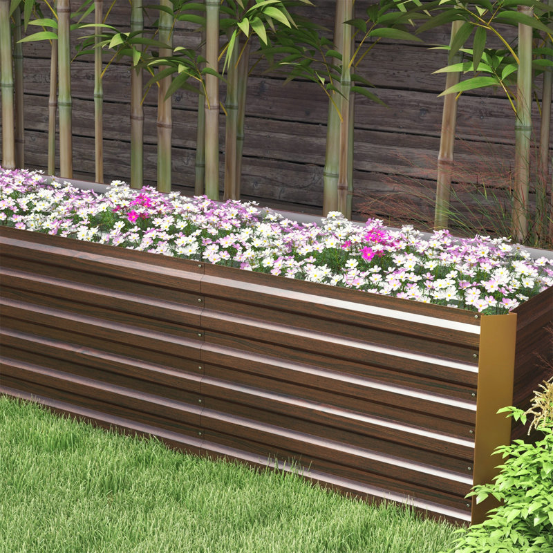 Lit de jardin surélevé en métal Sosna