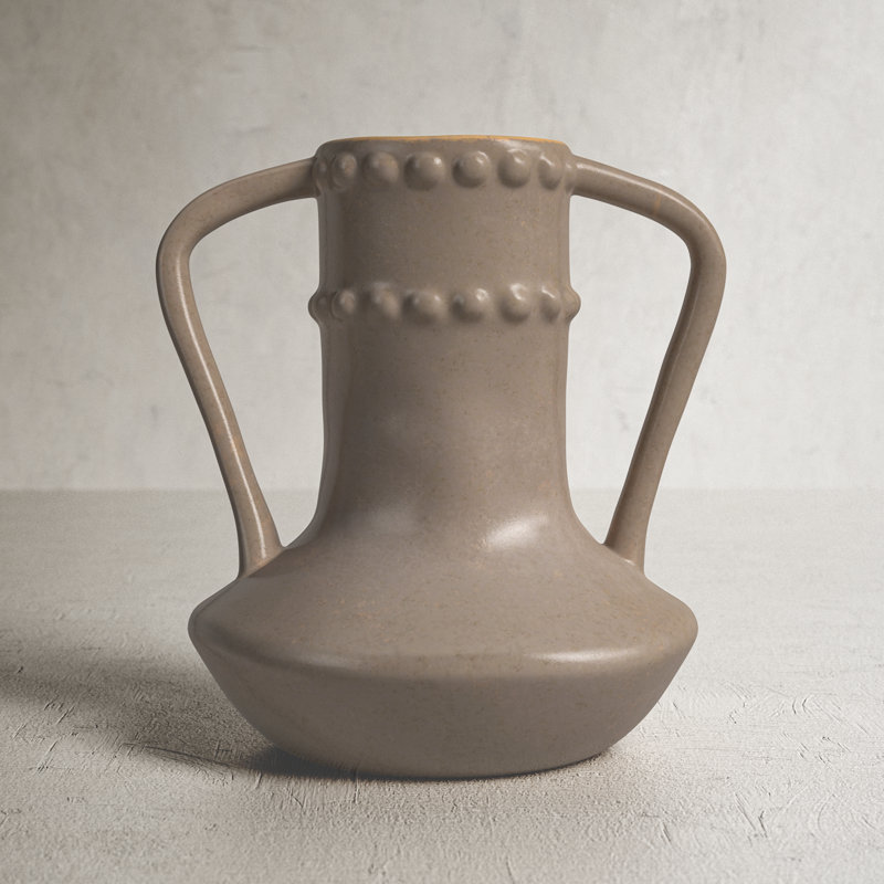 Tylea 10'' Handmade Ceramic Table Vase
