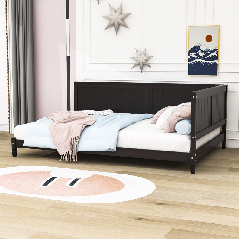 Aramys Daybed with Slats, Espresso, Full