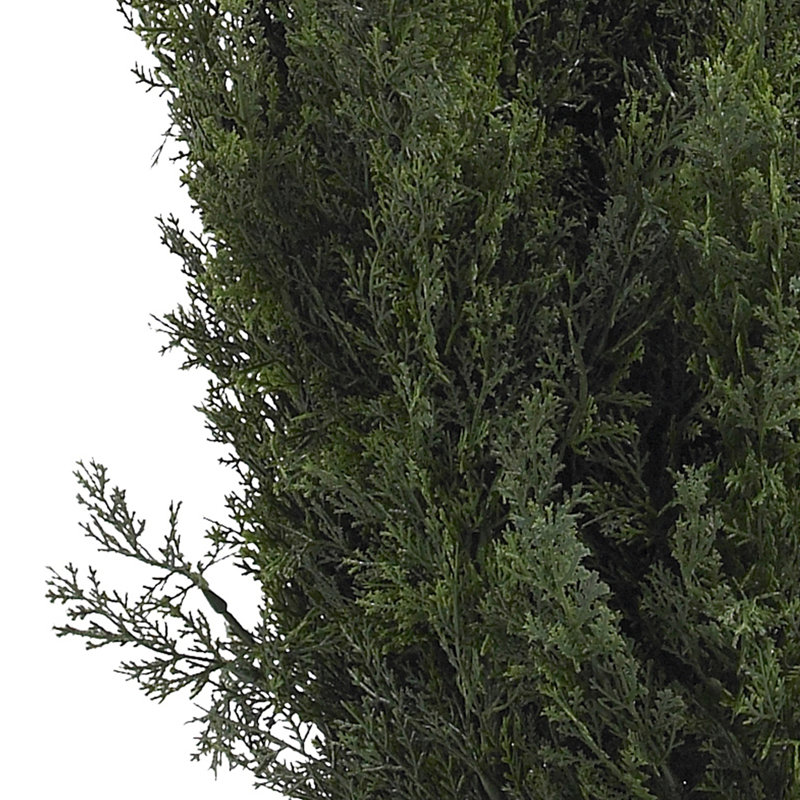 Faux Cedar Tree in Pot, 72" H x 26" W x 26" D