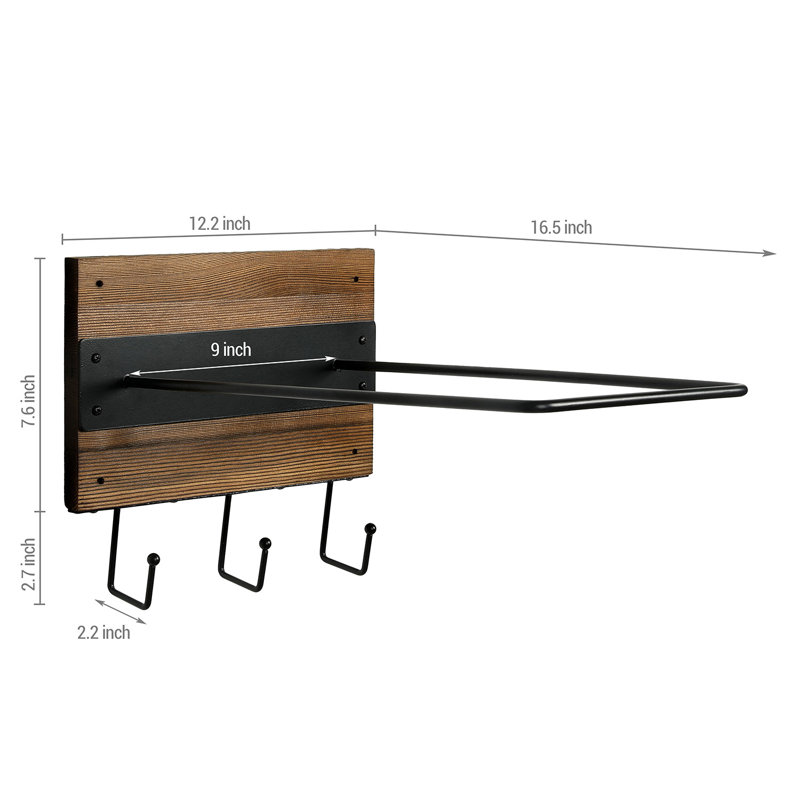Metal Wall Mounted Multi-Use Sports Rack