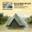 Tente de camping extérieure imperméable, tente tipi, tente de camping extérieure
