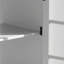 Meuble-lavabo moderne avec lavabo en céramique et grand rangement-113642665
