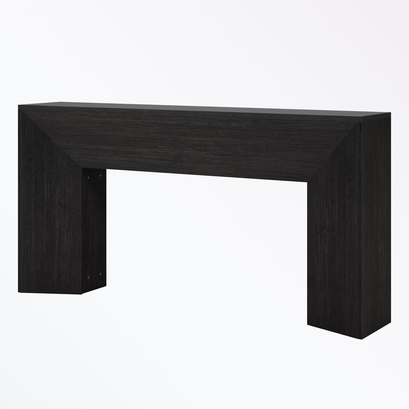 wooden frame Console Table with sturdy Base