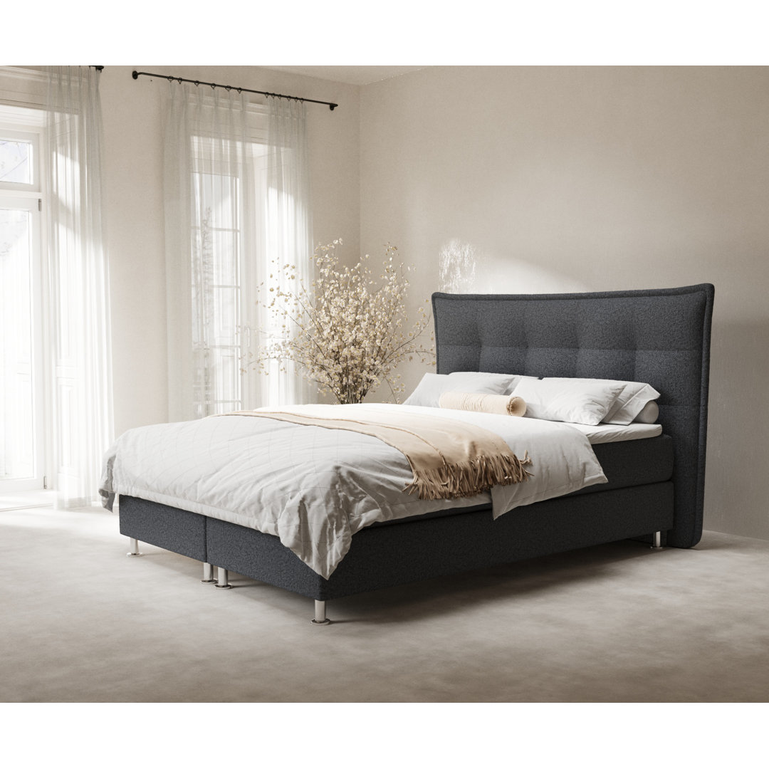 Echtes Boxspringbett Brottman mit Zwei Matratzen und Topper