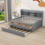 Lit plateforme en bois avec 3 tiroirs Ephinne-361747497-361747496