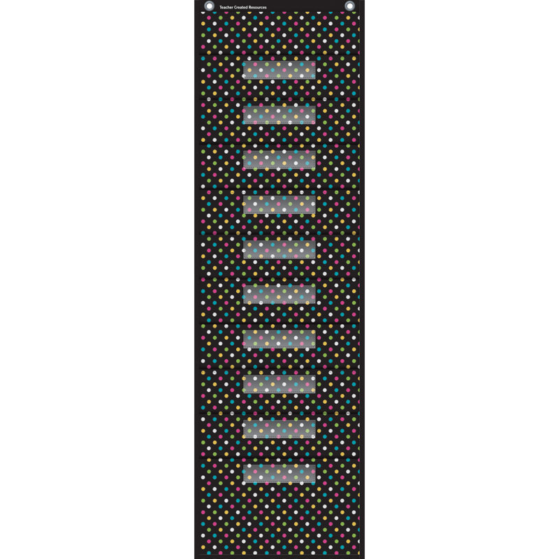 Wall File Pockets, Coal Black