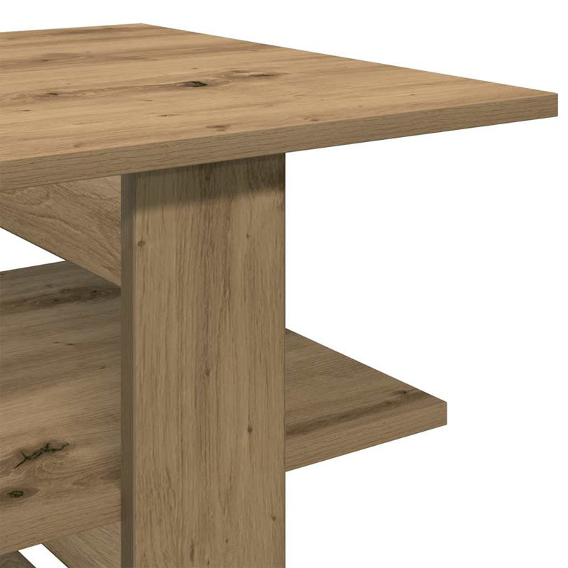 Roshun Coffee Table with Storage, Artisan Oak