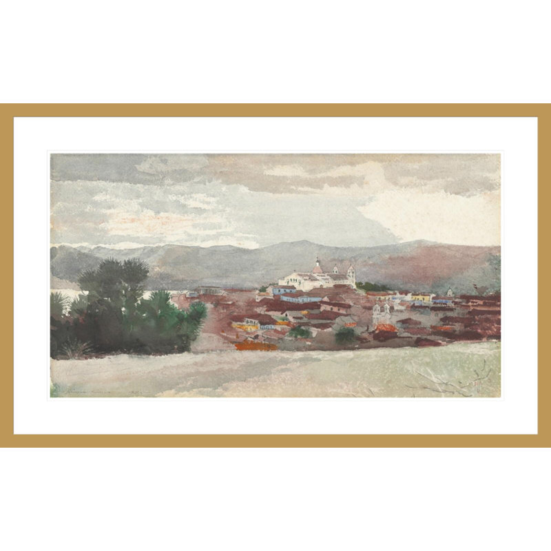 «Santiago de Cuba» par Winslow Homer, impression giclée sur cadre, H 25,89 po x l 41,5 po