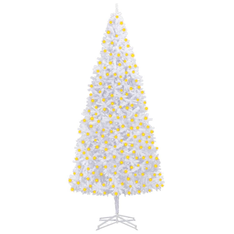 Artificial Christmas Tree with LEDs Xmas Tree, 33.33ft H x 15.83ft W x 15.83ft D