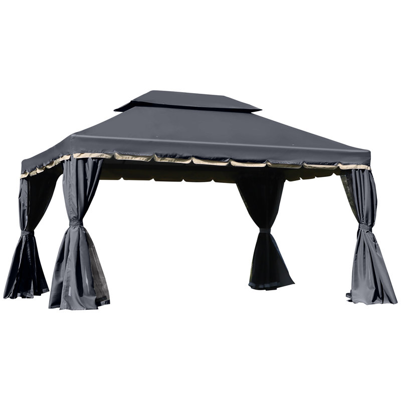 32.5 Ft. W x 24 Ft. D Aluminium Soft-top Gazebo