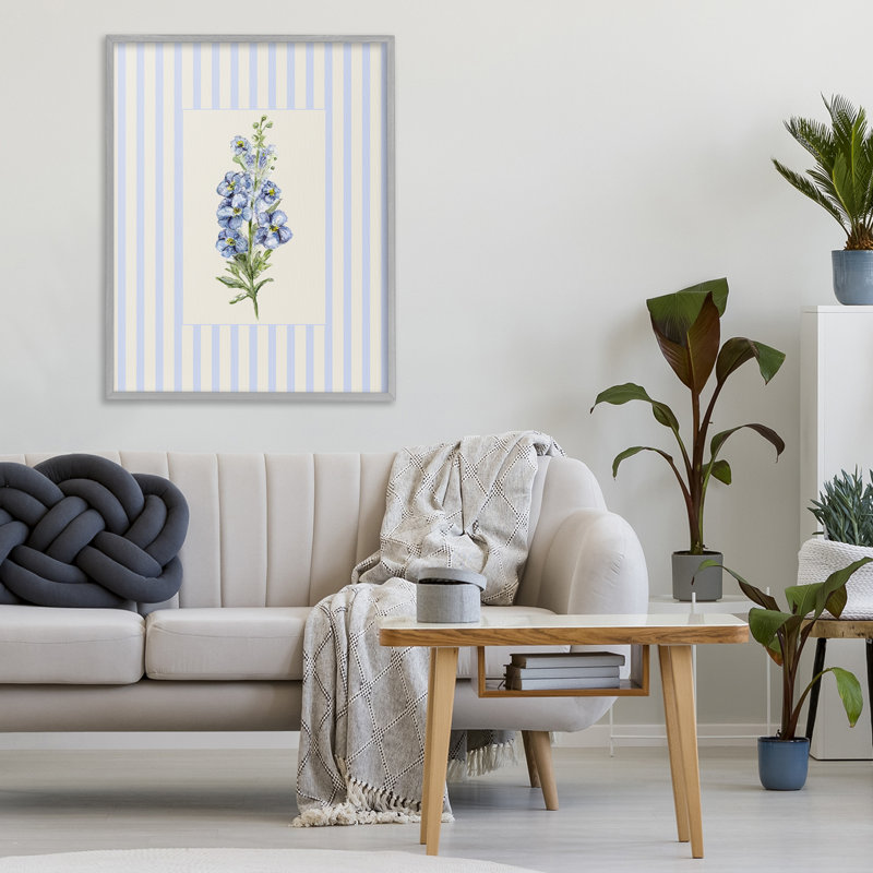 Giclée à rayures, par Lisa Wehmeyer, Estampe numérique Farmhouse, H 30 po x l 24 po