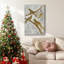 «Four Calling Birds - Gold Leaf Holiday», reproduction sur toile-393652407-393652413