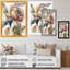 Pivoine en fleurs dans des tons de terre grise V - reproduction sur toile-1598410920-1598410923