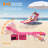 Metal Folding Patio Lounge Chaise-333868579